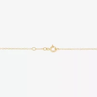 Limited Quantities! Womens Lab Created Green Emerald 14K Gold Over Silver Infinity 17 1/2 Inch Pendant Necklace