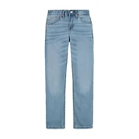 Levi's Big Kid Boys Adjustable Waist Stretch Fabric 514 Straight Leg Jean