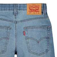 Levi's Big Kid Boys Adjustable Waist Stretch Fabric 514 Straight Leg Jean