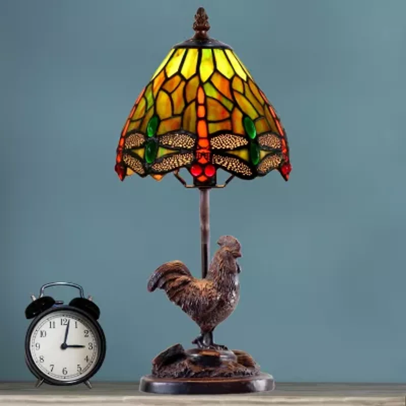 Dale Tiffany 16" Glass Table Lamp