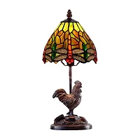 Dale Tiffany 16" Glass Table Lamp