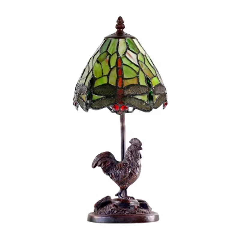 Dale Tiffany 16" Glass Table Lamp