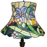 Dale Tiffany 26" Cloverdale Tiffany Glass Table Lamp