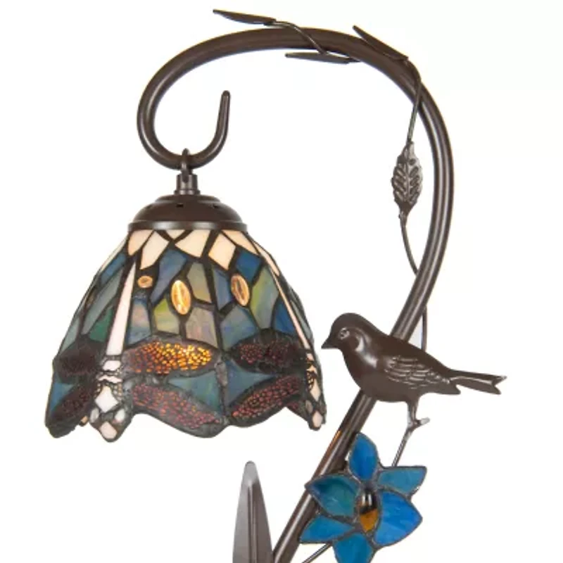 Dale Tiffany 18" Emporia Glass Table Lamp