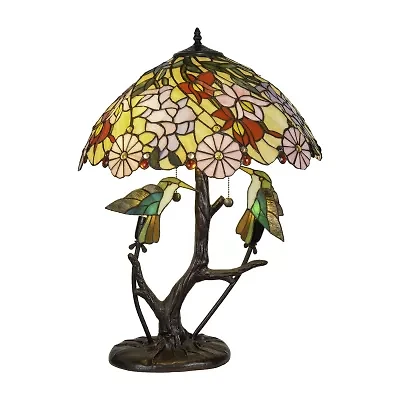 Dale Tiffany 26" Denali Glass Table Lamp