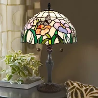 Dale Tiffany 19.5"L  Whitney Glass Table Lamp