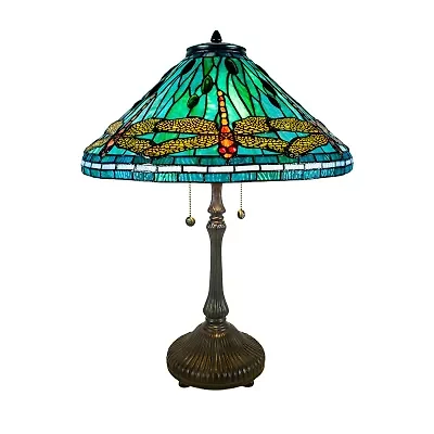 Dale Tiffany 26.5" Flintridge Tiffany Glass Table Lamp
