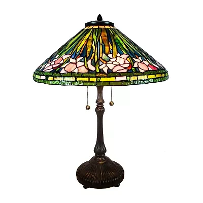 Dale Tiffany 26.5" Montrose Tiffany Glass Table Lamp