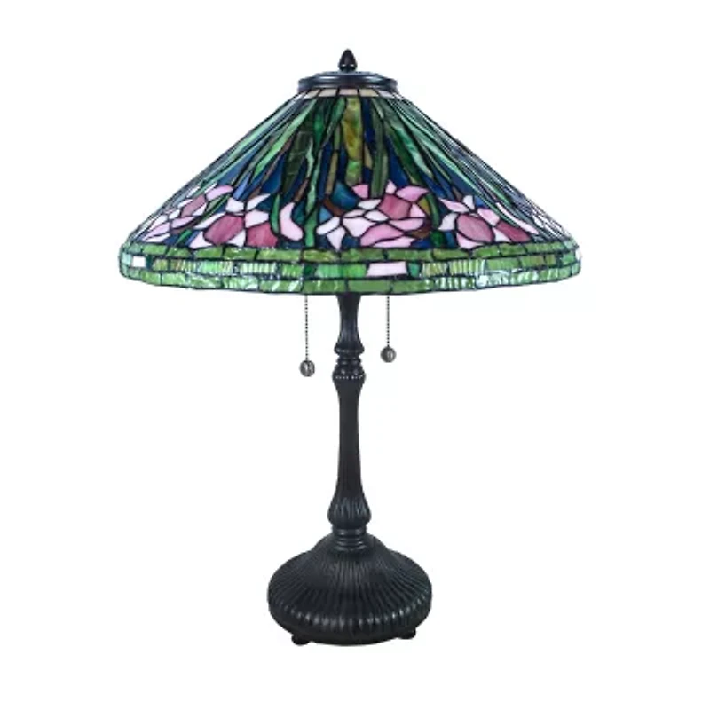 Dale Tiffany 26.5" Montrose Tiffany Glass Table Lamp