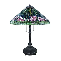 Dale Tiffany 26.5" Montrose Tiffany Glass Table Lamp
