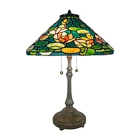 Dale Tiffany 25" Descanso Glass Table Lamp
