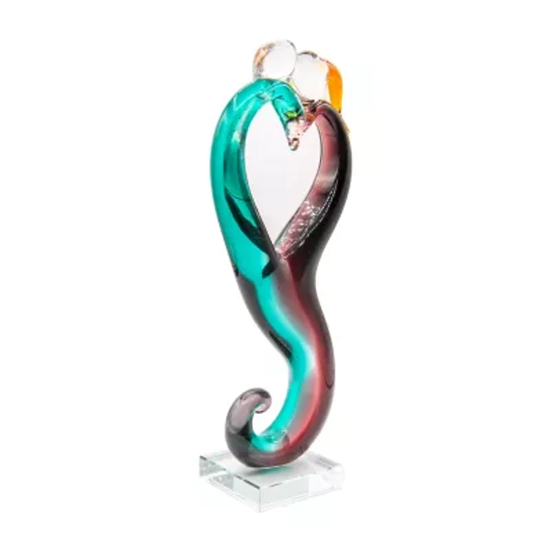 Dale Tiffany 12.5" Tresor Art Glass Figurine