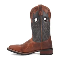 Laredo Mens Ross Block Heel Cowboy Boots