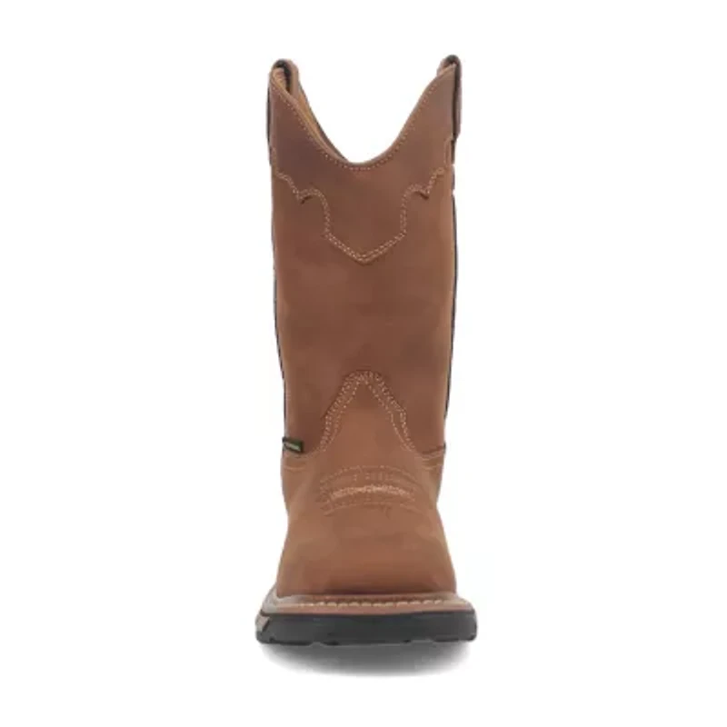 Dan Post Mens Blayde Waterproof Slip Resistant Block Heel Work Boots