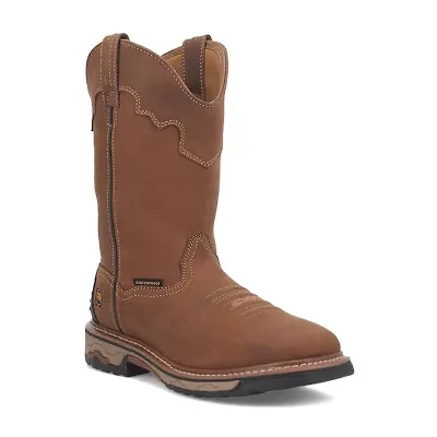 Dan Post Mens Blayde Waterproof Slip Resistant Block Heel Work Boots