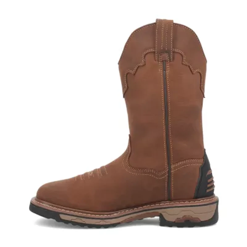 Dan Post Mens Blayde Waterproof Slip Resistant Block Heel Work Boots