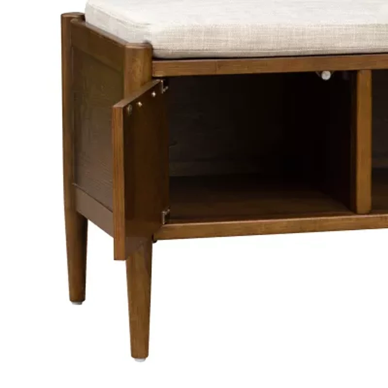 INK+IVY Arcadia Upholstered Bench