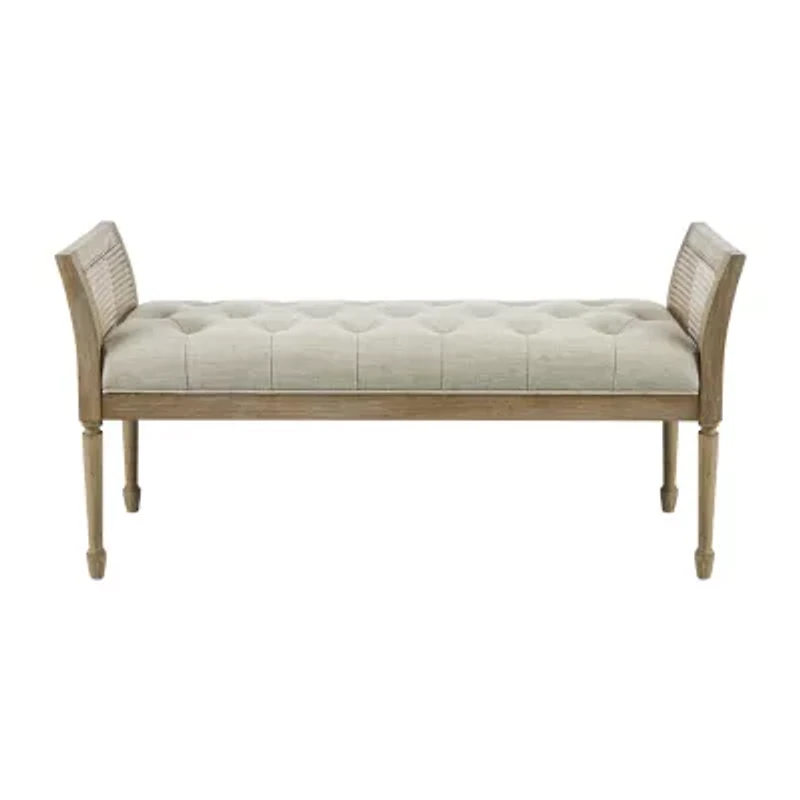 Martha Stewart Isla Upholstered Bench