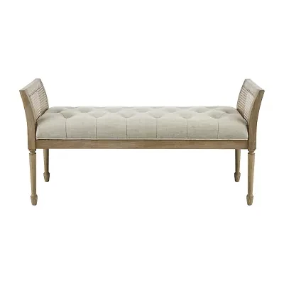 Martha Stewart Isla Upholstered Bench