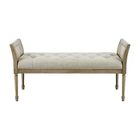 Martha Stewart Isla Upholstered Bench