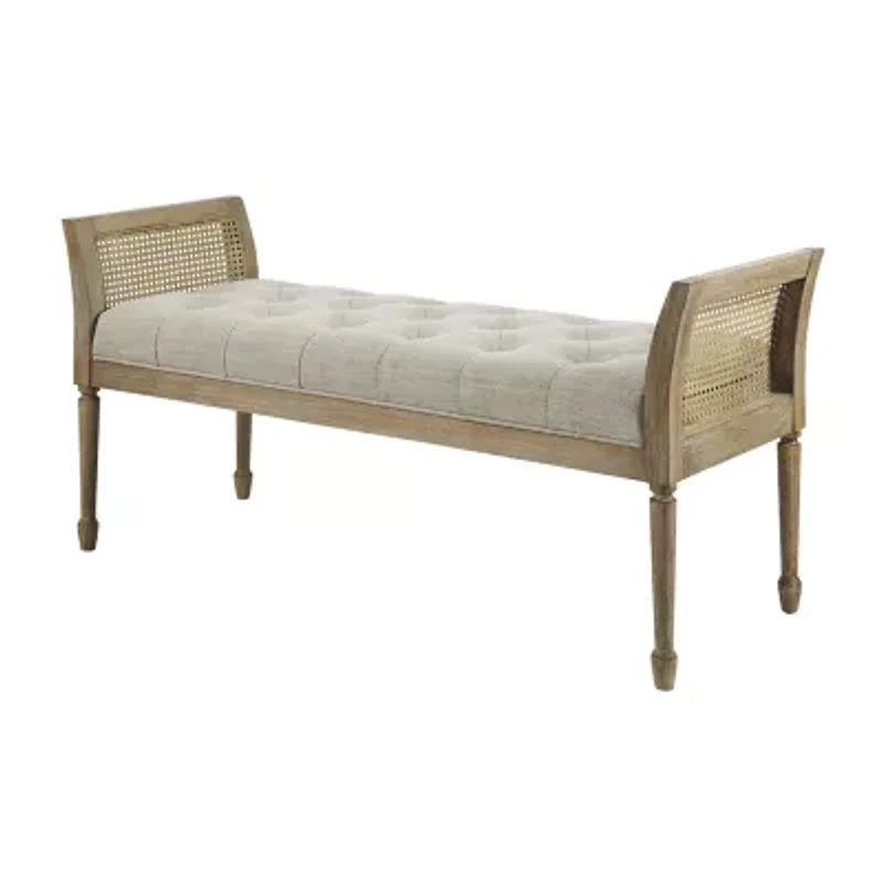 Martha Stewart Isla Upholstered Bench