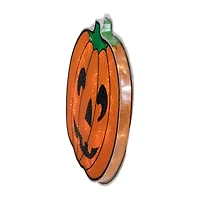 13'' Lighted Jack O' Lantern Pumpkin Halloween Window Silhouette Decoration