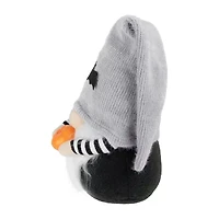 8'' Halloween Bat Standing Gnome with Pumpkin