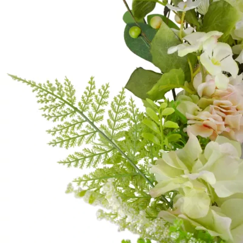 Northlight 28in Spring Floral Berry Wreath