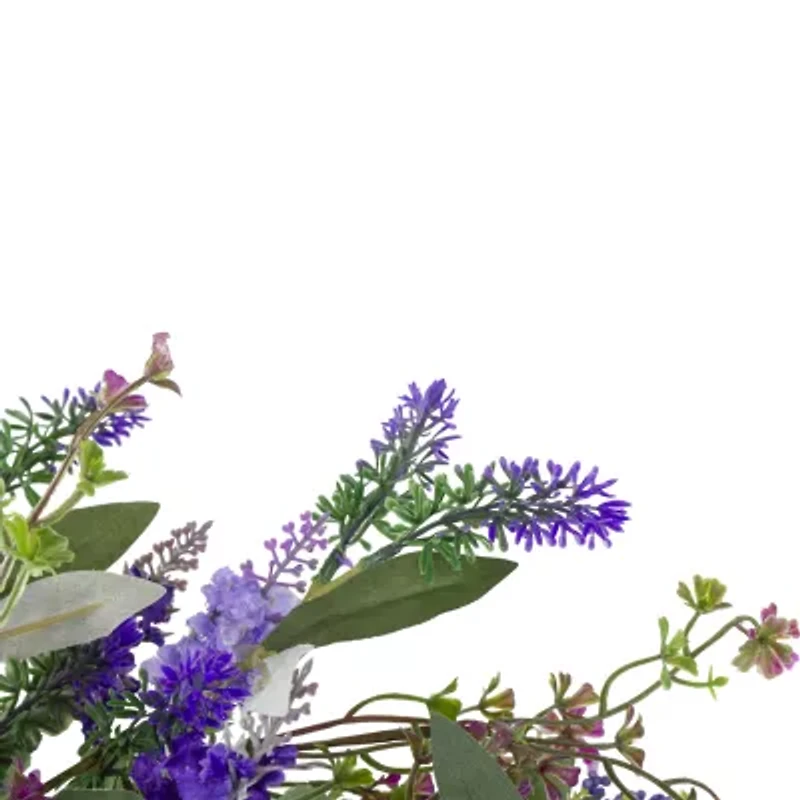Northlight 18in Lavender  Floral Wreath