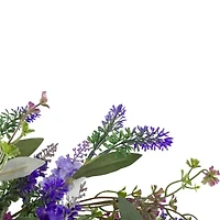 Northlight 18in Lavender  Floral Wreath