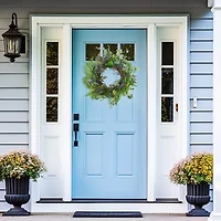 Northlight 22in Lavender And Foliage Wreath
