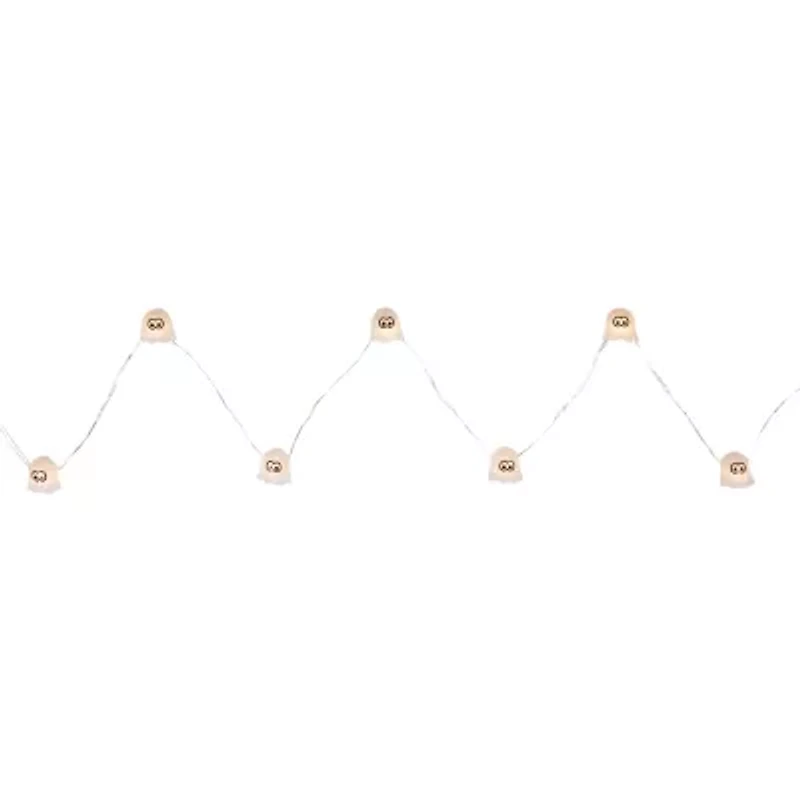 Northlight 10ct Led Halloween Ghost Fairy String Lights