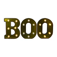 Northlight 6.5in Led Boo Marquee Lights