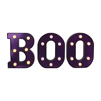 Northlight 6.5in Led Purple Boo Marquee Lights