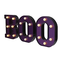 Northlight 6.5in Led Purple Boo Marquee Lights