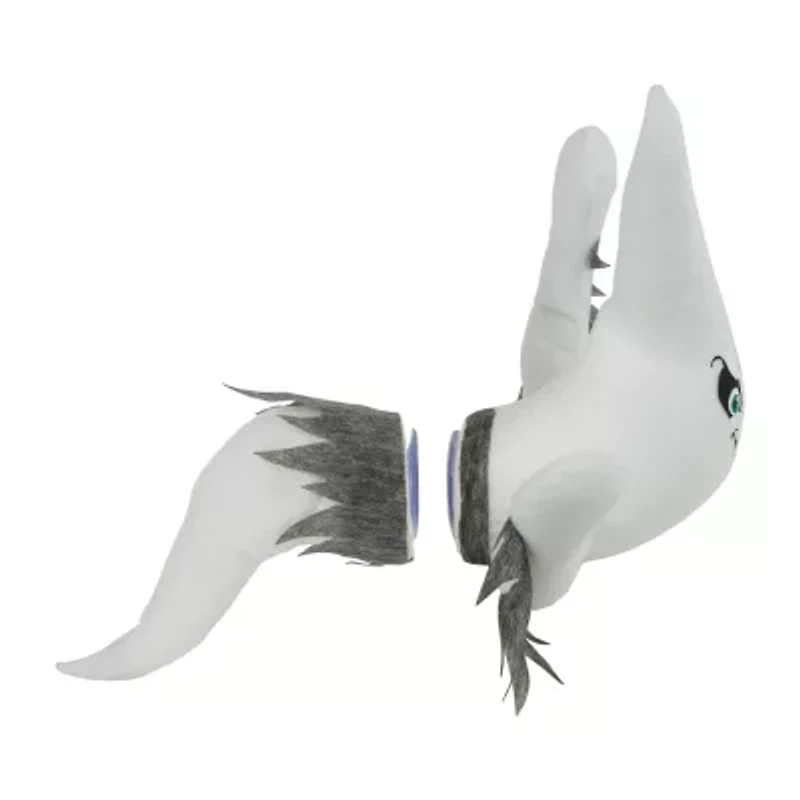 Northlight 12in Ghoulish Ghost 3-D Window Halloween Yard Art