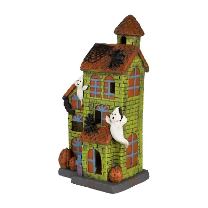 Northlight 20in Prelit Haunted House Lighted Halloween Tabletop Decor