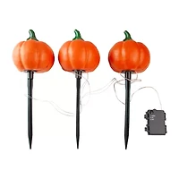 Northlight Led Jack-O-Lantern 3-pc. Pathway Light