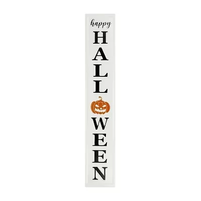 Northlight 31.5in Metal Happy Halloween Wall Halloween Yard Art