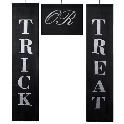 Northlight 19.25in Trick Or Treat Banners Halloween Yard Art