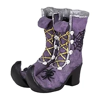 Northlight 15in Purple Witch'S Boots Halloween Tabletop Decor