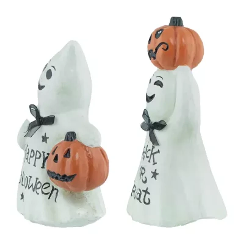 Northlight 7.75 In Ghosts 2-pc. Halloween Tabletop Decor