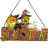 Northlight Trick Or Treat Jack O Lantern Wall Sign