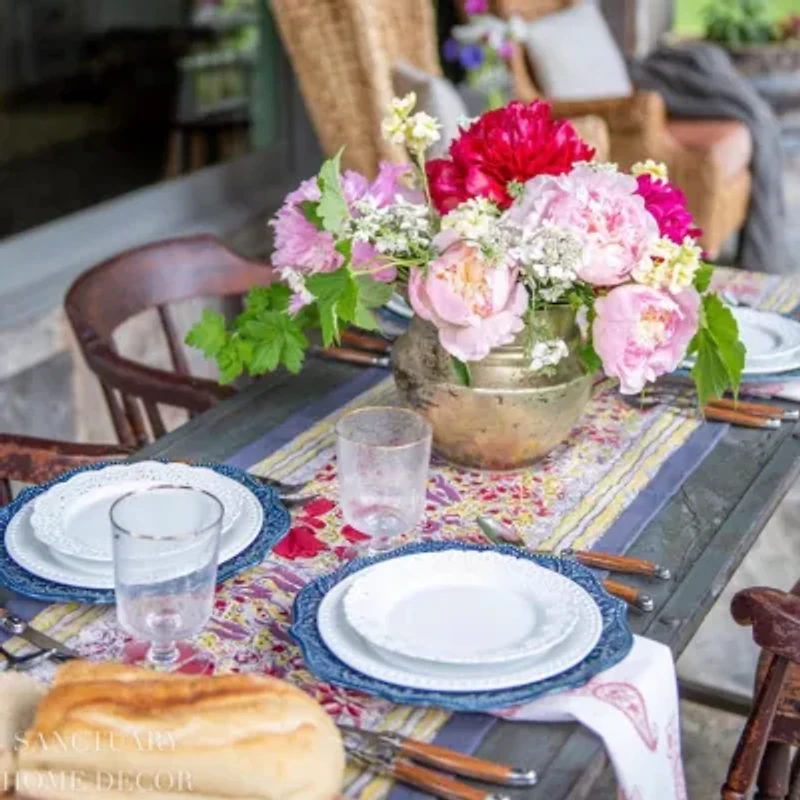 Couleur Nature Jardin Table Runner