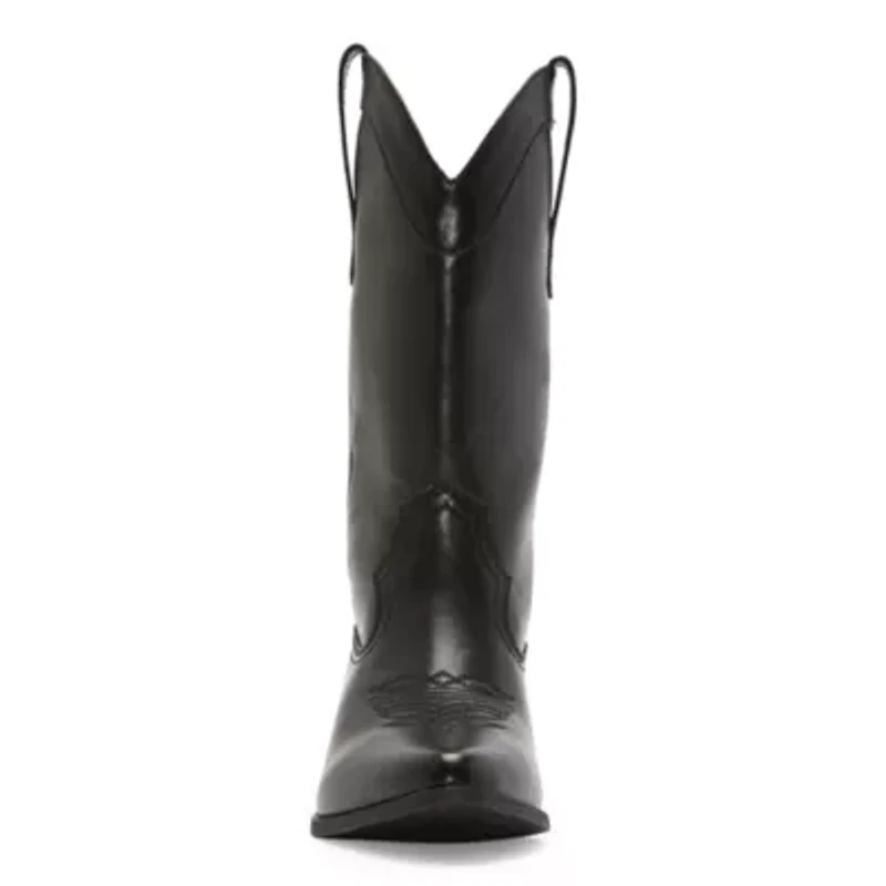 Arizona Jean Co Womens Maybrook Block Heel Cowboy Boots