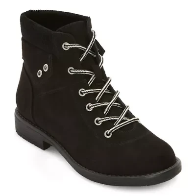 St. John's Bay Womens Shae Block Heel Hiking Boots