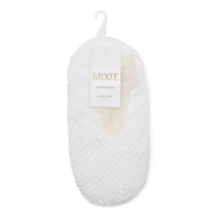 Mixit Chevron Cozy Womens 1 Pair Slipper Socks