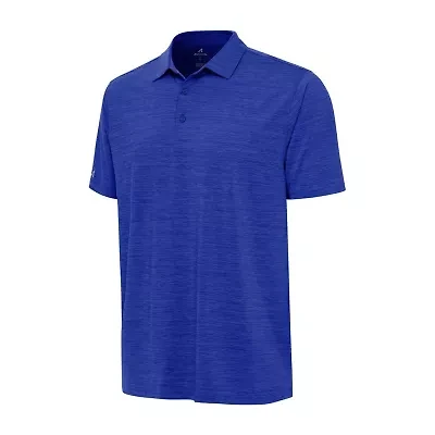 Antigua Layout Mens Short Sleeve Polo Shirt