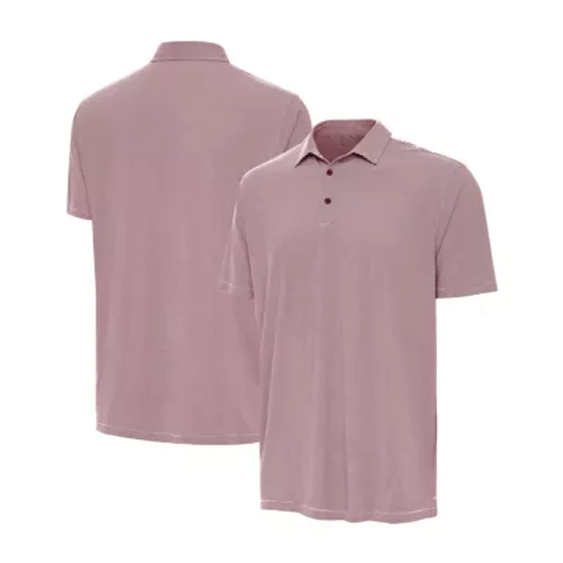 Antigua Twine Mens Short Sleeve Polo Shirt