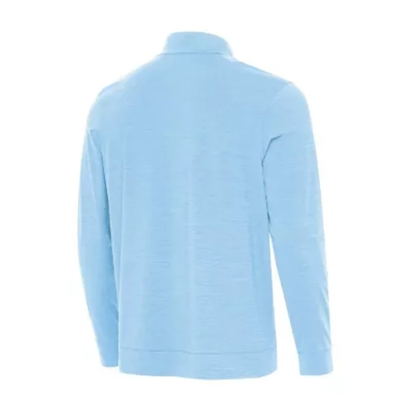 Antigua Mens Bright 1/4 Zip Pullover Lightweight Track Jacket